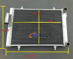 1&1 7980 For 1979 1980 Triumph Spitfire 79 80 Manual Mt Aluminum Radiator