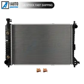 1r3z8005aa 1autopowerstore 10349588 Aluminum Engine Cooling Air Radiator For 1997-2004 Ford Mustang 3.8l