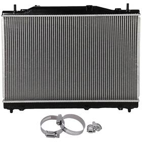 1autopowerstore 13635467 Radiator For Cadillac Cts 2004-2007 With Universal Oil Hose Clamps Kit