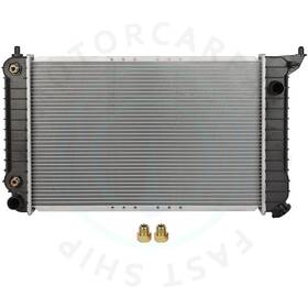 4umotorcarparts 12643870 Aluminum Radiator For 1994-02 2003 Chevrolet S10 Gmc Sonoma 2.2l Cu1531