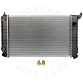 12643870 4umotorcarparts Aluminum Radiator For 1994-02 2003 Chevrolet S10 Gmc Sonoma 2.2l Cu1531
