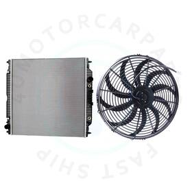 4umotorcarparts 12829890 Cooling Fan And Radiator Kit For 2003-2004 Ford F-350 Super Duty 6.0l V8 2741-a