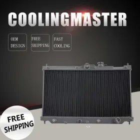 221-3225 Accord Fit 1990-1996 Honda Accord/prelude 2.2l L4 2 Row Aluminum Radiator At 19