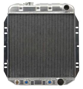 Acp 8005p3 1963-65 Falcon Ranchero Comet1965-66 Mustang Aluminum Radiator 3-row 17 Inch 260