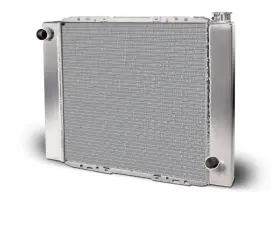 Afc80127lwn Afco Racing Products 80127lwn Aluminum Radiator Circle Track 24 Inch Single Pass Chevy
