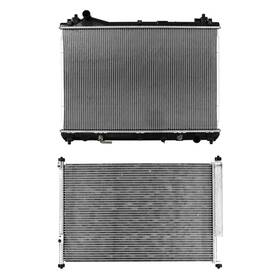 Agility Bndl-450174 For Suzuki Grand Vitara 2009-2013 Radiator And Condenser Kit