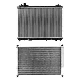 Bndl-450174 Agility For Suzuki Grand Vitara 2009-2013 Radiator And Condenser Kit