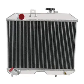 02ara9206asl Alloyworks For 1941-1952 Jeep Willys Mb/cj-2a/m38 Ford Gpw 3 Rows Aluminum Radiator
