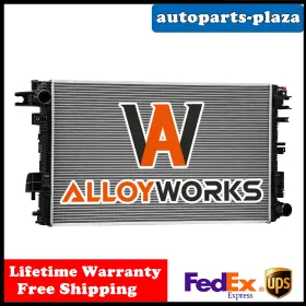 11909858-101 Alloyworks Upgraded Aluminum Core Radiator Fits Ram 2500 3500 2019 2020 2021 2022