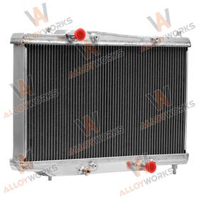Alloyworks 13430 Cu13430 #13430 2row Aluminum Radiator Fits 2014-2018 Ford Fiesta St Hatchback 1.6l L4