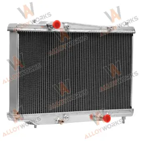 Cu13430 Alloyworks 13430 #13430 2row Aluminum Radiator Fits 2014-2018 Ford Fiesta St Hatchback 1.6l L4