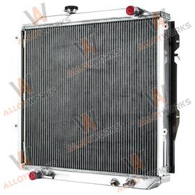 Alloyworks 2207 Cu1998 Dpi2207 2 Rows Aluminum Radiator For 1996-2002 Toyota 4runner Sr5 Base Limited 2.7/3.4l