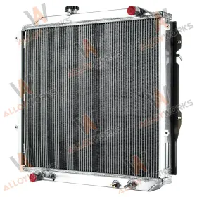 Dpi2207 Alloyworks 2207 Cu1998 2 Rows Aluminum Radiator For 1996-2002 Toyota 4runner Sr5 Base Limited 2.7/3.4l