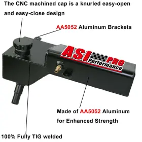 3r3z8a080ac Alloyworks Coolant Overflow Expansion Tank For 1996-2004 Ford Mustang Gt Cobra 4.6l V8 Us