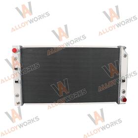 Alloyworks 52471415 3 Rows Radiator For 1994 1996 Chevy Impala Caprice Cadillac Fleetwood 5.7l V8