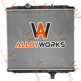 Alloyworks 7715 Radiator For 2008-2013 Peterbilt 365 388 387 579/ 2013 Kenworth T680 W900 14.9l