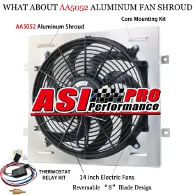8010130 Alloyworks Electric Fan Shroud Relay For 1964 1965 1966 Ford Mustang Falcon Mercury Comet