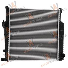 Alloyworks Bwa2098 509626 Aluminum Core Radiator For 1983 1984-1993 Bmw E30 325i 325ix 320i Engine