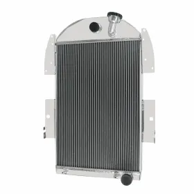 Cc3436ch Alloyworks For 1934-1936 Chevry Pickup Truck V8 Conversion 4-row Aluminum Radiator