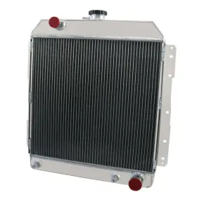 Mc1661 Alloyworks 3-row Aluminum Radiator Fits 1958 Chevy Impala Caprice Belair V8 Engine Fongoff