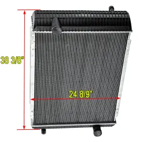 Voe11110705 Alloyworks Aluminum Core Radiator For Volvo Ec240c Ec240b Ec290b Ec290c Fc2924c