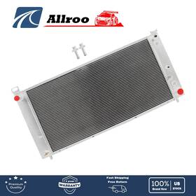 Allroo Alu2903695 For Chevy Silverado 1500 2500 Gmc Sierra Yukon Tahoe 1999-13 34 Inch W 3 Row Radiator