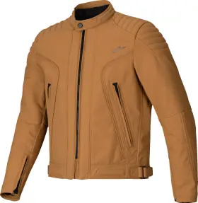 3200825-8021-2x Alpinestars Clayton Wr Jacket - Utility Brown/light Gold 2xl