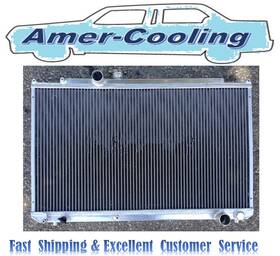 Amer-cooling 10005x Aluminum Radiator For 96-2000 Toyota Mark Ii /chaser 2.5l 1997 98 96