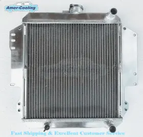 1770083010 Amer-cooling 3row New Aluminum Radiator For 1986-88 Suzuki Samurai 1.3l I4 Manual Only
