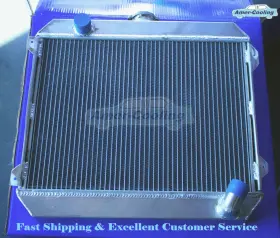 Assx56 Amer-cooling 3row New Aluminium Radiator For 1975-1979 Datsun 620 2.0l L4 76 77 78 79