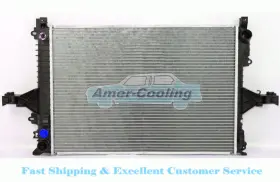 Dpi2805 Amer-cooling Radiator Fans For 1999-2009 Volvo S80 S60 V70 Xc70 2.8 2.9 2.4 2.3 2.5 2008