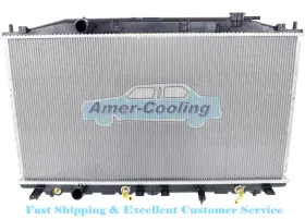 Dpi2990 Amer-cooling Brand New Radiator For 2008-2012 Honda Accord 2.4l L4 2009 2010 2008