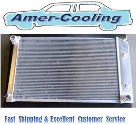 Amer-cooling Dsaf69 3rows New Radiator For 1970-81 Pontiac Firebird Trans Am 1981 1980 1970 71