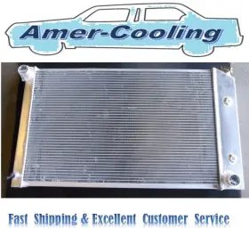 Dsaf69 Amer-cooling 3rows New Radiator For 1970-81 Pontiac Firebird Trans Am 1981 1980 1970 71