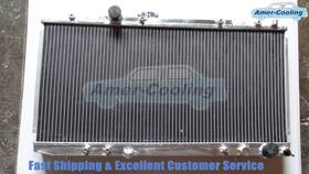 Amer-cooling Mcp-029 Aluminum Radiator For 1990-1993 Toyota Celica St185 Gt-4 2row