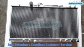 Mcp-029 Amer-cooling Aluminum Radiator For 1990-1993 Toyota Celica St185 Gt-4 2row Mcp-029 Amer-cooling Aluminum Radiator For 1990-1993 Toyota Celica St185 Gt-4 2row