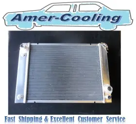 Sdf72 Amer-cooling New Aluminum Radiator For 1984-88 Pontiac Fiero V8 Conversion 1985
