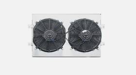 Amer-cooling Sh06012 High Performance Aluminum Shroud Fans For 1963 1968 Chevy Full Size Cars