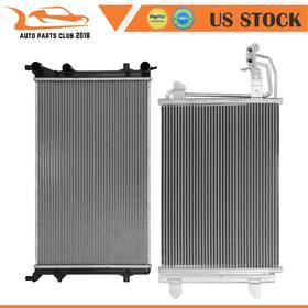Apc Apc84816502 Radiator And Ac Condenser Fits 2013 Volkswagen Gti 2011-2014 Jetta