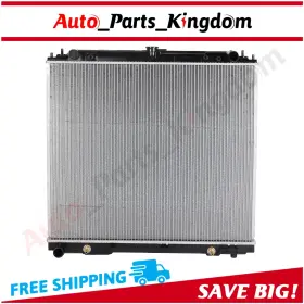 13185986 Apking For 05-12 Nissan Frontier Pathfinder Xterra Fits Cu2807 Aluminum Radiator