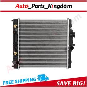 Apking 13186015 For 97-00 Acura El 92-00 Del Sol Honda Civic 1.5l 1.6l Aluminum Radiator Cu1290