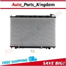 13186033 Apking For 2003-2007 Nissan Murano 3.5l V6 Cu2578 Aluminum Radiator