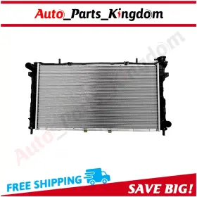 13186043 Apking For 01-03 Chrysler Town And Country Voyager 4-door V6 Cu2311 Aluminum Radiator