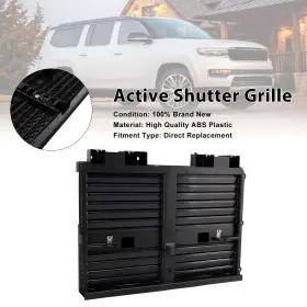 68425775ac Areyourshop Front Radiator Shutter Assembly Fit Jeep Wagoneer 2022-2025 With Motor 68425775ac Areyourshop Front Radiator Shutter Assembly Fit Jeep Wagoneer 2022-2025 With Motor