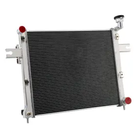 1605-370461 Asi Performance 4 Row Radiator For 2006-10 Jeep 05-10 Commander&grand Cherokee 3.7 4.7 6.1 V6 V8