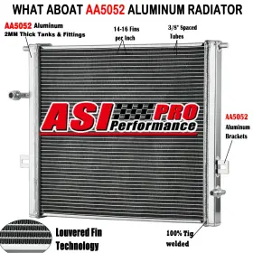 17118741830 Asi Performance 3 Row Heat Exchanger Radiator Fits 2014-2018 Bmw F-series B38 B46 B48 B58 Engine