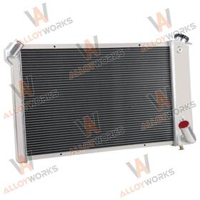 Asi Performance 24-80893 4 Rows Radiator For 1969 1972 1970 Chevy Corvette Small Block 5.7l V8 Engine