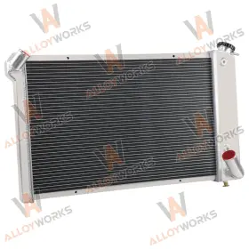 24-80893 Asi Performance 4 Rows Radiator For 1969 1972 1970 Chevy Corvette Small Block 5.7l V8 Engine