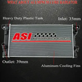 3744 Asi Performance Radiator For 2015-2021 Ford F-150 Expedition/ Lincoln Navigator 3.3l 3.5l 5.0l