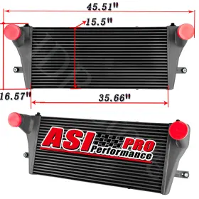 52028724ac Asi Performance Charge Air Cooler Intercooler For 1994-2002 Dodge Ram 2500 3500 5.9l